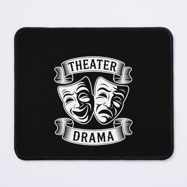 Item preview, Theatre Nerd For Drama Actor and Actress Masks designed and sold by PunkNation-Arts.