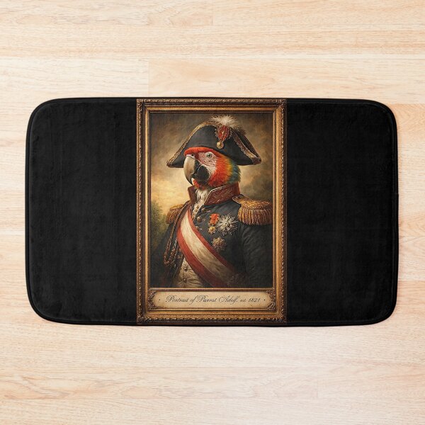 Item preview, Portrait of 'Parrot Adolf' the very Napoleon designed and sold by NubesDesignCH.