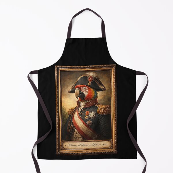 Item preview, Portrait of 'Parrot Adolf' the very Napoleon designed and sold by NubesDesignCH.