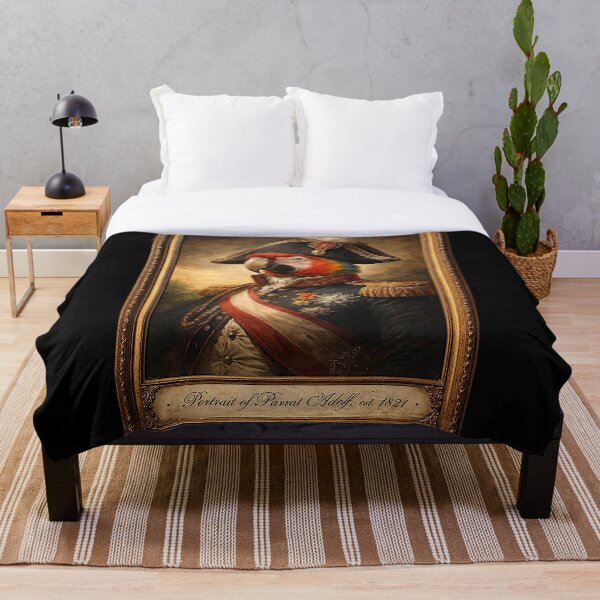Aperçu de l'œuvre Portrait de 'Parrot Adolf' le très Napoléon créée et vendue par NubesDesignCH.