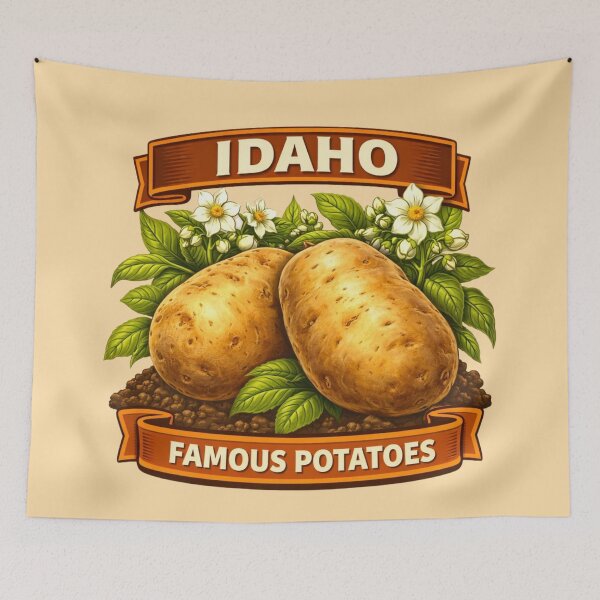 Item preview, Idaho -  The USA Potato State designed and sold by Myra365Art.