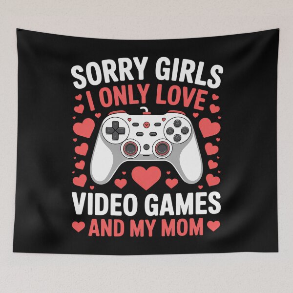 Item preview, Valentine's Day Video Games Heart Valentines Day designed and sold by PunkNation-Arts.