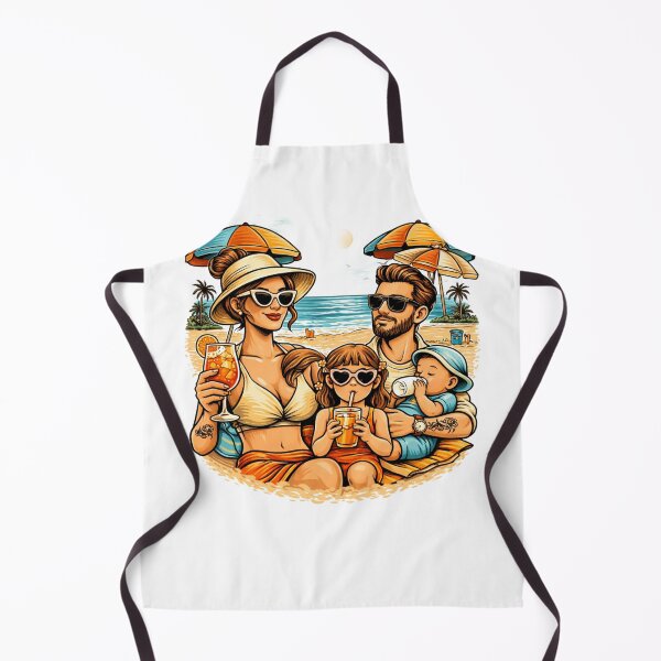 Item preview, Family Beach Vibes – Mom Spritz Dad Beer Kids Summer Life designed and sold by Antonrec86.