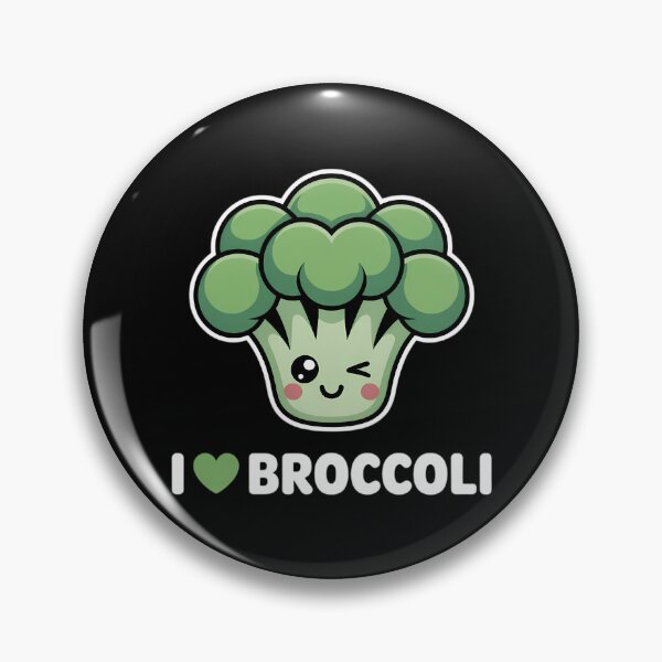 Item preview, Vegan - I Love Broccoli designed and sold by PunkNation-Arts.