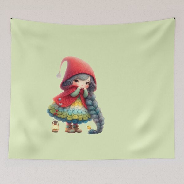 Item preview, Free-Spirited Girl   designed and sold by Beyondnote-Art.