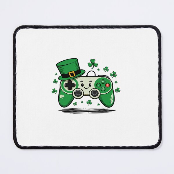 Item preview, Irish Video Game Controller St Patrick Day designed and sold by Rrettgison.
