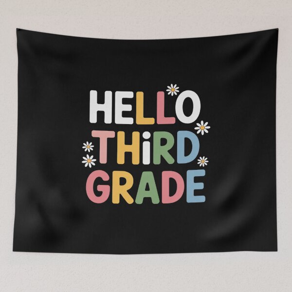 Item preview, Hello Third Grade First Day Of School Student Teacher Girl designed and sold by Rrettgison.