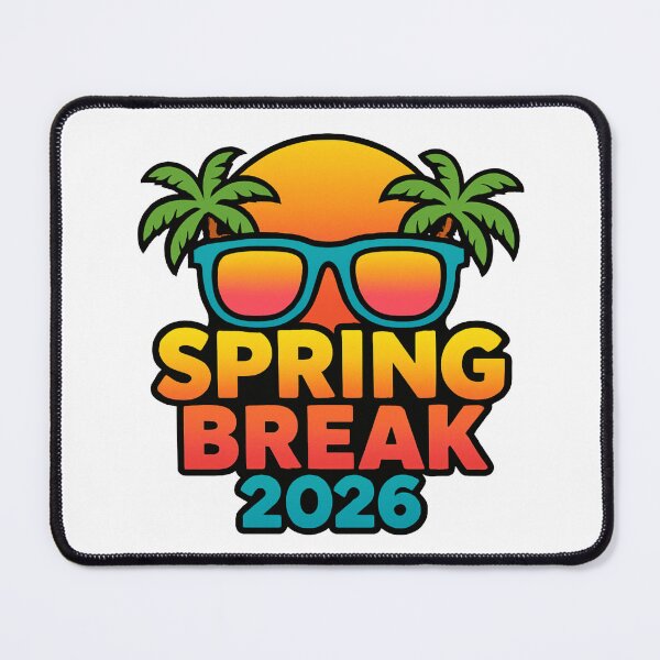 Item preview, Spring Break 2026 Retro Sunset Sunglasses Palm Trees Design designed and sold by OwnYourMood.