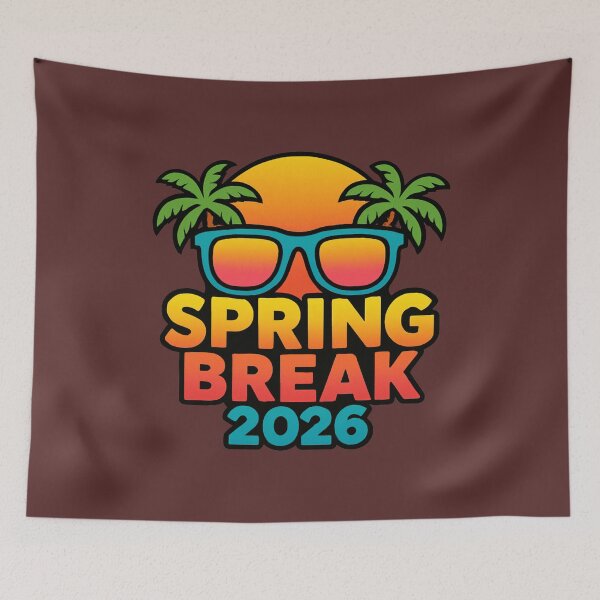 Item preview, Spring Break 2026 Retro Sunset Sunglasses Palm Trees Design designed and sold by OwnYourMood.