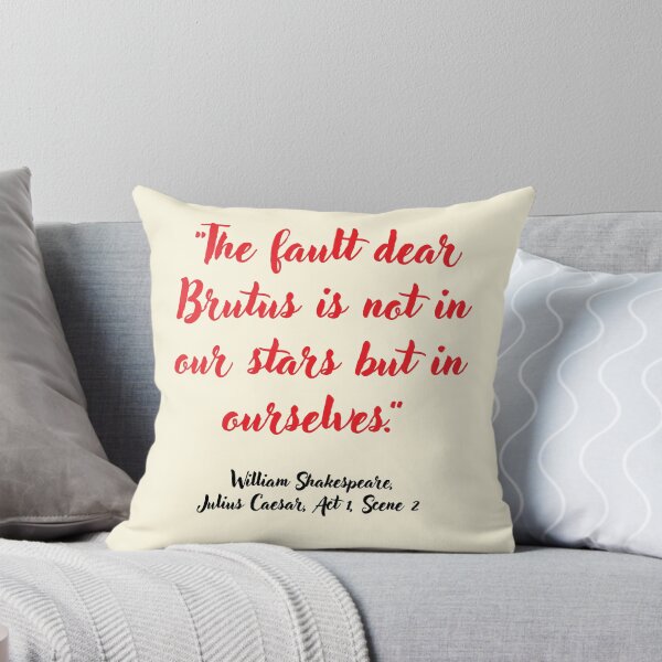 Item preview, Lit Shakespeare Quote from Julius Caesar designed and sold by CharlottePlaceArt.