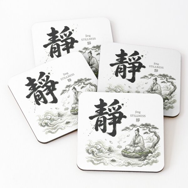 Artikelvorschau, Stille (Traditionelle chinesische Kalligrafie) entworfen und verkauft von Ting's wor(l)d.