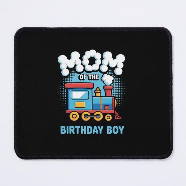 Item preview, I'm Mom of The Birthday Boy Train Birthday Party designed and sold by Rrettgison.