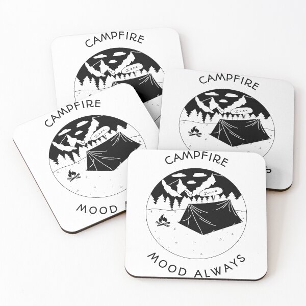 Item preview, Campfire Mood Always designed and sold by SarcasticTeez.