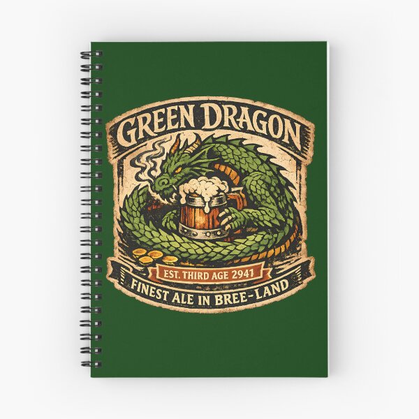 Item preview, Green Dragon Tavern Ale Est Third Age designed and sold by agearb.