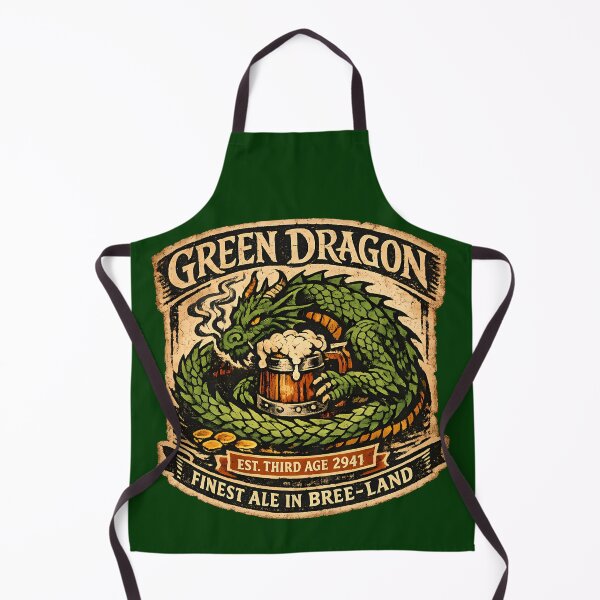 Item preview, Green Dragon Tavern Ale Est Third Age designed and sold by agearb.