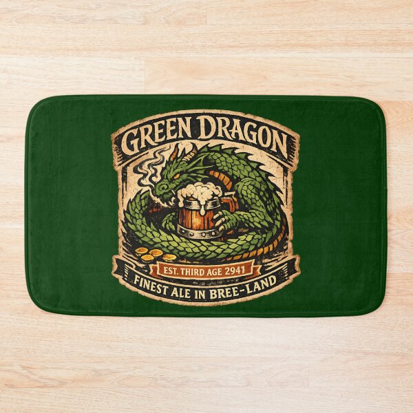 Item preview, Green Dragon Tavern Ale Est Third Age designed and sold by agearb.