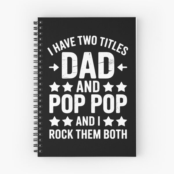 Item preview, Two titles dad pop pop fpr grandpa fathers day or birthday designed and sold by HellD3vil-Art.