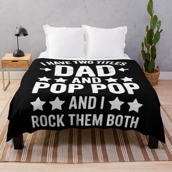 Item preview, Two titles dad pop pop fpr grandpa fathers day or birthday designed and sold by HellD3vil-Art.
