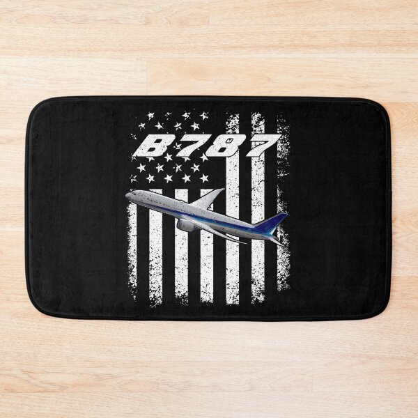 Item preview, B787 American Flag Airplane T-Shirt designed and sold by Emberglowo.