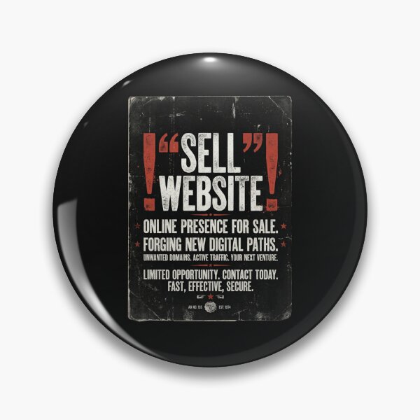 Item preview, Vintage Retro Sell Website Digital Poster designed and sold by plastic2021.