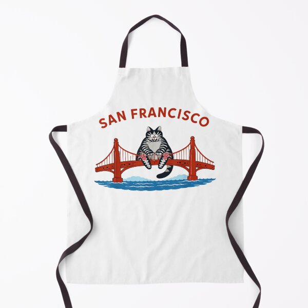 Item preview, Vintage VTG 90's Cat San Francisco Golden Gate designed and sold by Achkalona.