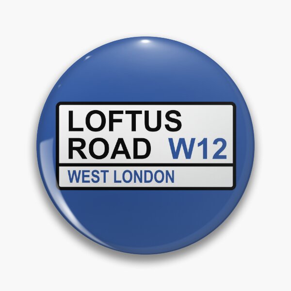 Item preview, Queens Park Loftus Road Iconic Street Sign designed and sold by DelfDesign.