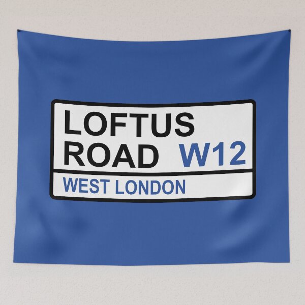 Item preview, Queens Park Loftus Road Iconic Street Sign designed and sold by DelfDesign.