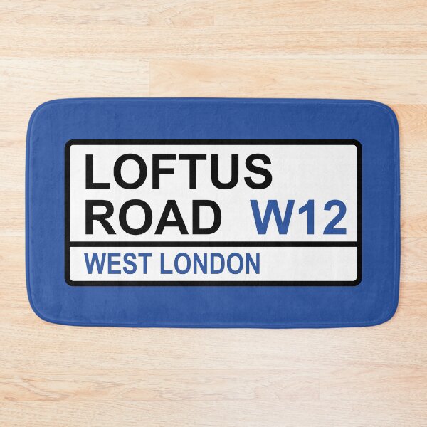 Item preview, Queens Park Loftus Road Iconic Street Sign designed and sold by DelfDesign.