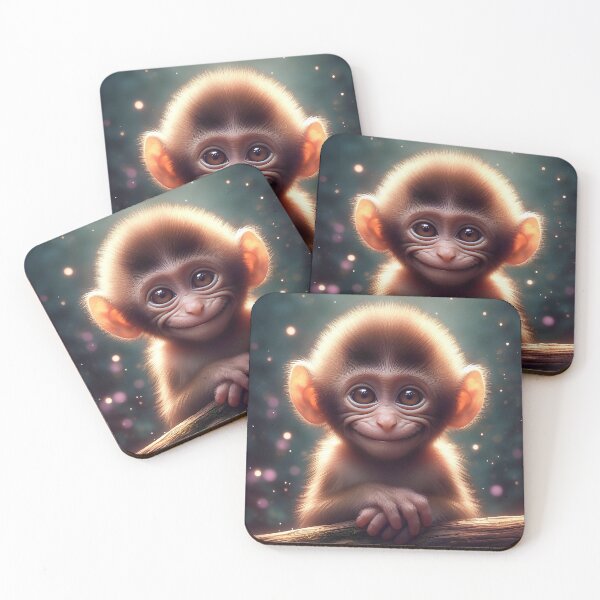 Item preview, Adorable little monkey designed and sold by Artillenium.
