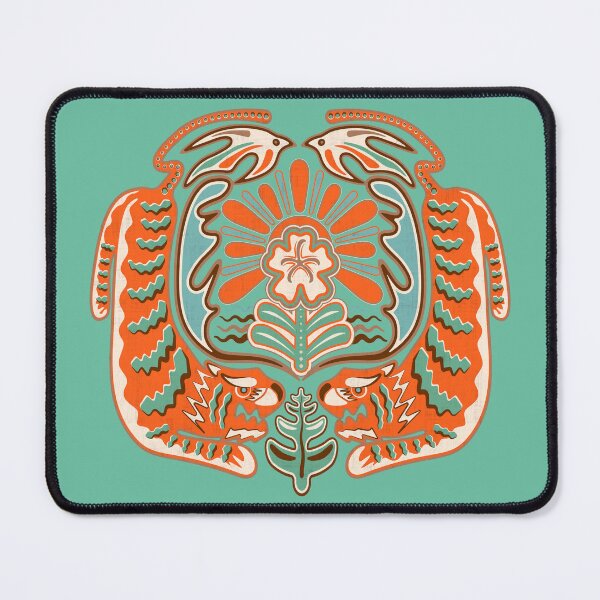 Item preview, Coral Tiger Deco designed and sold by Z&C.