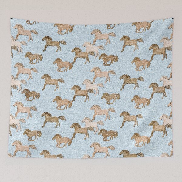 Item preview, pretty horses running in the sea mist designed and sold by MagentaRose.