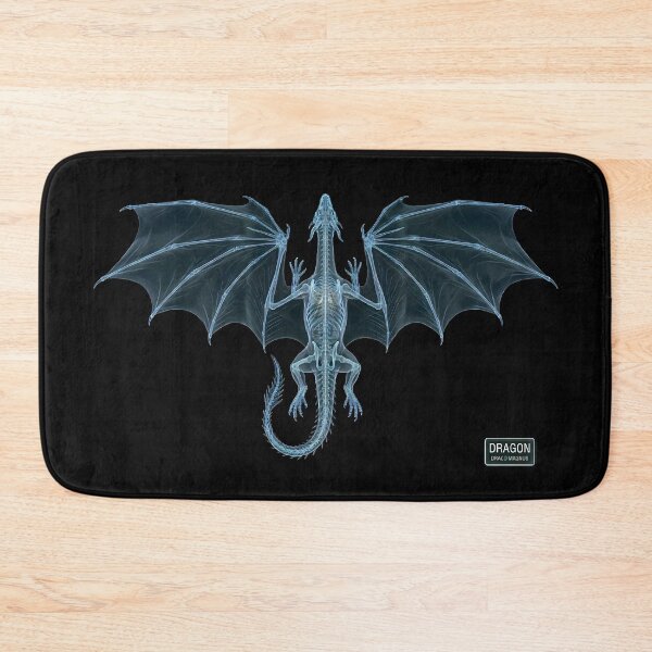 Item preview, Dragon Skeleton X-Ray Anatomy Mythical Creature designed and sold by octozap.