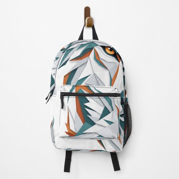 Item preview, Geometric Wolf Head Papercraft Style Vector Art designed and sold by seven things shop.