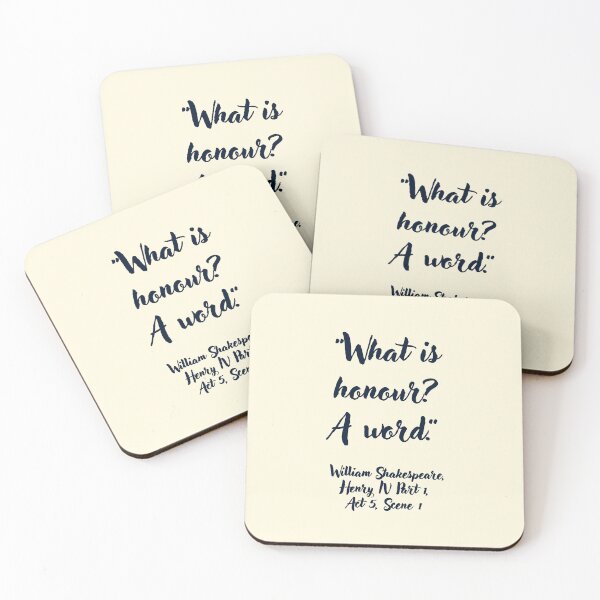 Item preview, Lit Shakespeare Quote from Henry the Fourth designed and sold by CharlottePlaceArt.