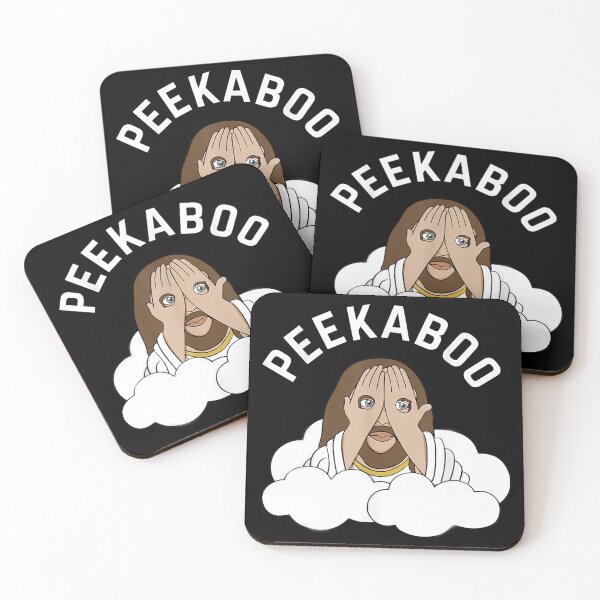 Item preview, Vintage Peekaboo Jesus  designed and sold by Achkalona.