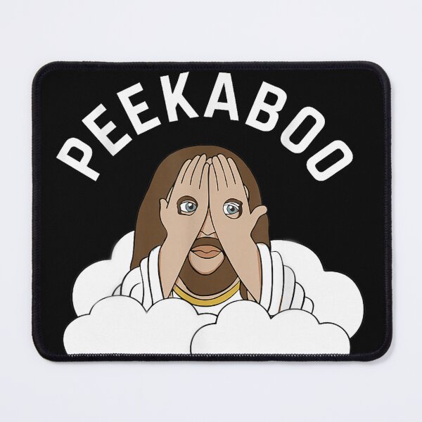 Item preview, Vintage Peekaboo Jesus  designed and sold by Achkalona.