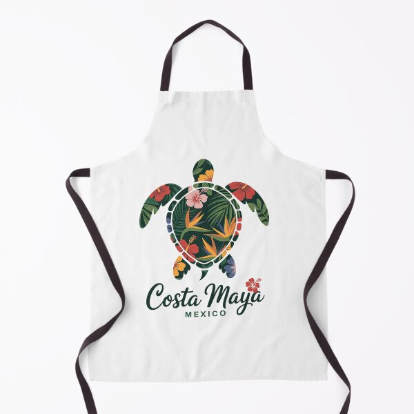 Item preview, Costa Maya Mexico Sea Turtle Tropical Hibiscus Vacation designed and sold by Rrettgison.