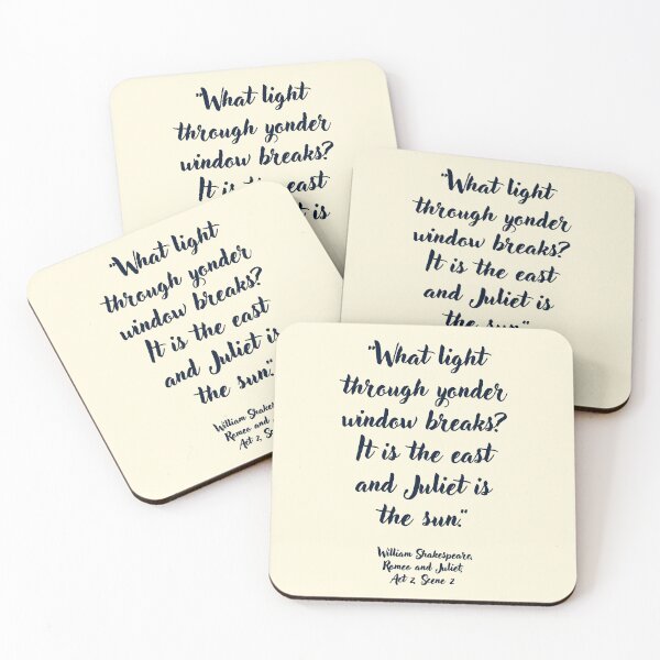 Item preview, Ace Shakespeare Quote from Romeo and Juliet designed and sold by CharlottePlaceArt.