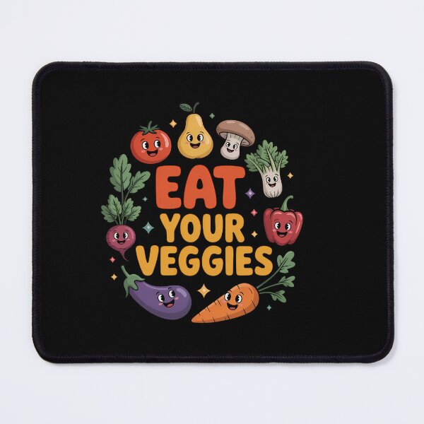 Item preview, Vegan Eat Your Veggies designed and sold by HellD3vil-Art.