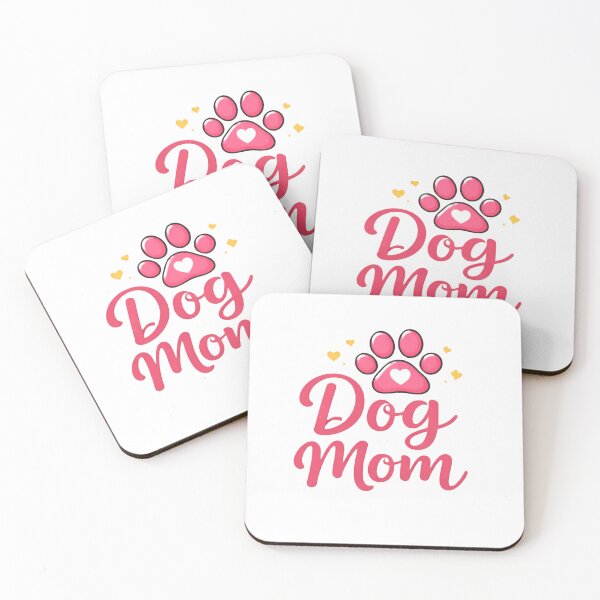 Item preview, Dog Mom Cute Paw Sticker | Adorable Dog Lover Design designed and sold by Lovestickerco.