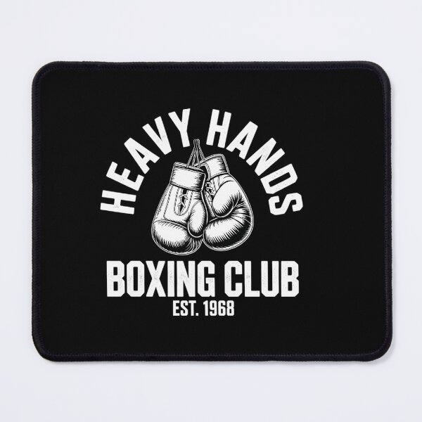 Item preview, Trendy Heavy Hands Boxing Club Logo designed and sold by HellD3vil-Art.