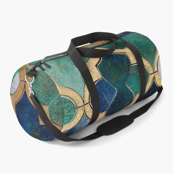 Item preview, Amber Emerald Maroccan Gold Gilding Pattern designed and sold by GrinGalore.