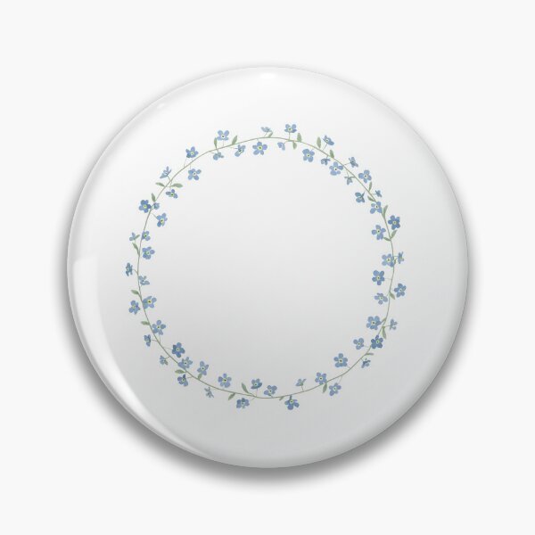Item preview,  Wreath little blue forget-me-nots designed and sold by uunaa.