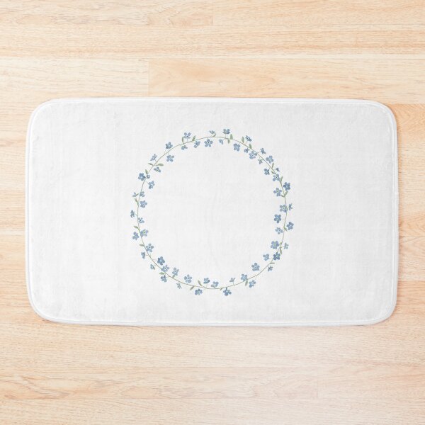 Item preview,  Wreath little blue forget-me-nots designed and sold by uunaa.