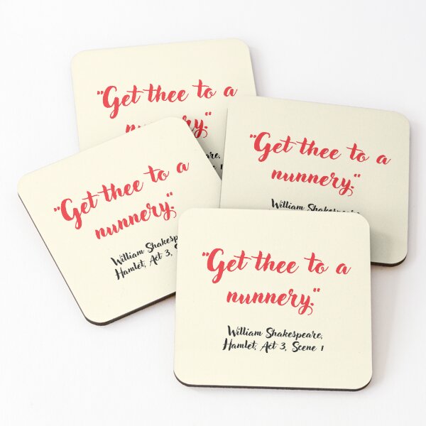 Item preview, Lit Shakespeare Quote from Hamlet designed and sold by CharlottePlaceArt.