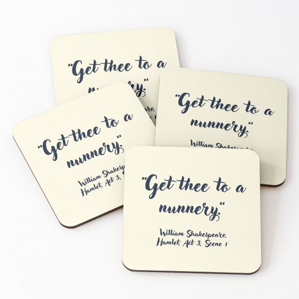 Item preview, Lit Shakespeare Quote from Hamlet designed and sold by CharlottePlaceArt.