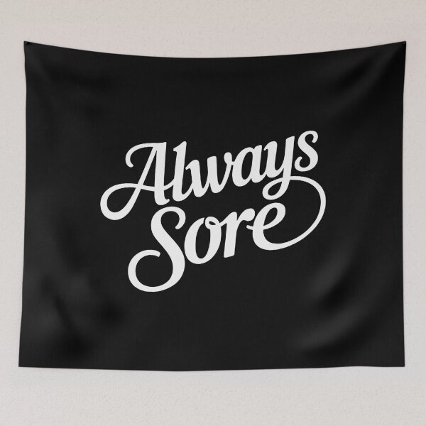 Item preview, Weight Lifting Workout Gym Always Sore Yoga Stretch designed and sold by HellD3vil-Art.