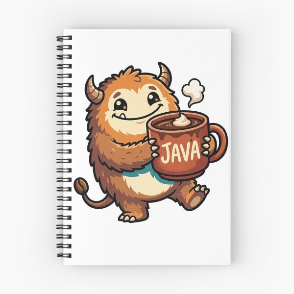 Item preview, Java Monster Coffee Programmer Coding Kawaii Cartoon designed and sold by Krfto.
