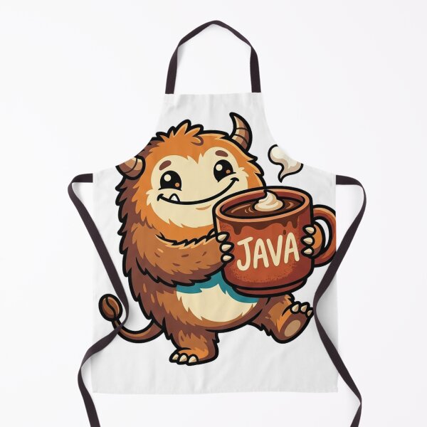 Item preview, Java Monster Coffee Programmer Coding Kawaii Cartoon designed and sold by Krfto.