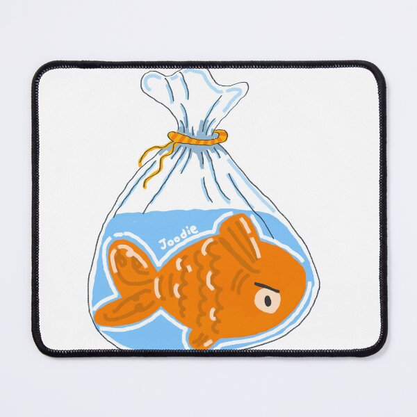 Item preview, Cute Goldfish in Bag Illustration designed and sold by TheMoriarty.